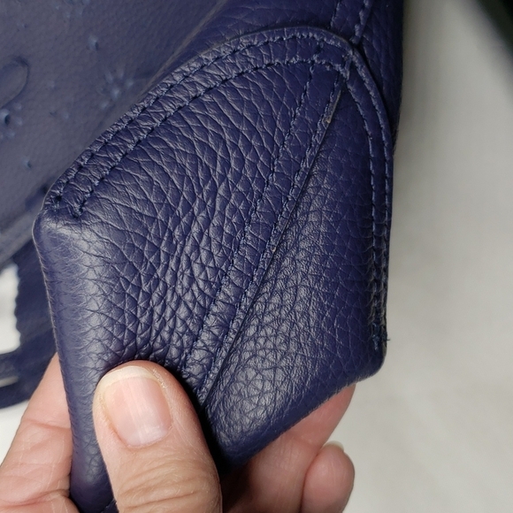 DRAPER JAMES Leather & Suede Reversible Mini Tote - Picture 7 of 10